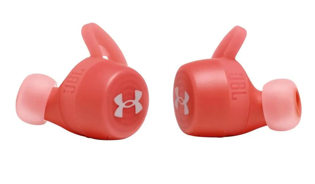 Słuchawki bezprzewodowe JBL Under Armour Streak Dokanałowe Bluetooth 5.0 Czerwony