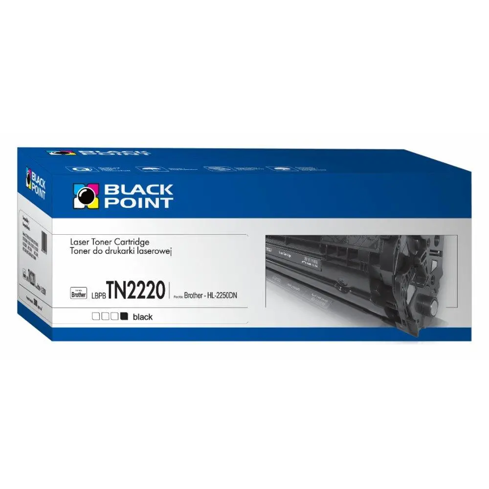 Toner Black Point LBPPB2220/2010 (zamiennik TN-2010, TN-2220) Czarny