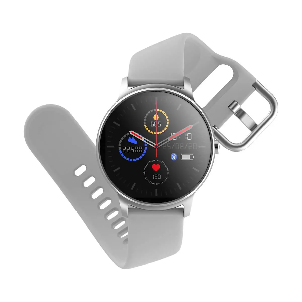 Smartwatch Forever Forevive2 SB-330 42mm Srebrny