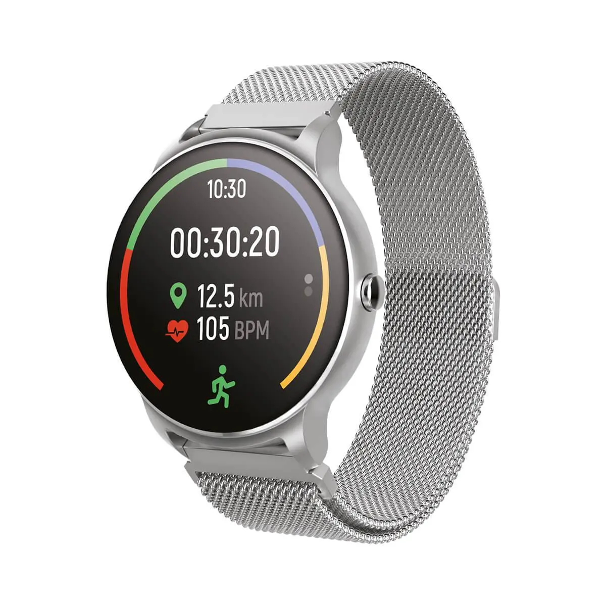 Smartwatch Forever Forevive2 SB-330 42mm Srebrny