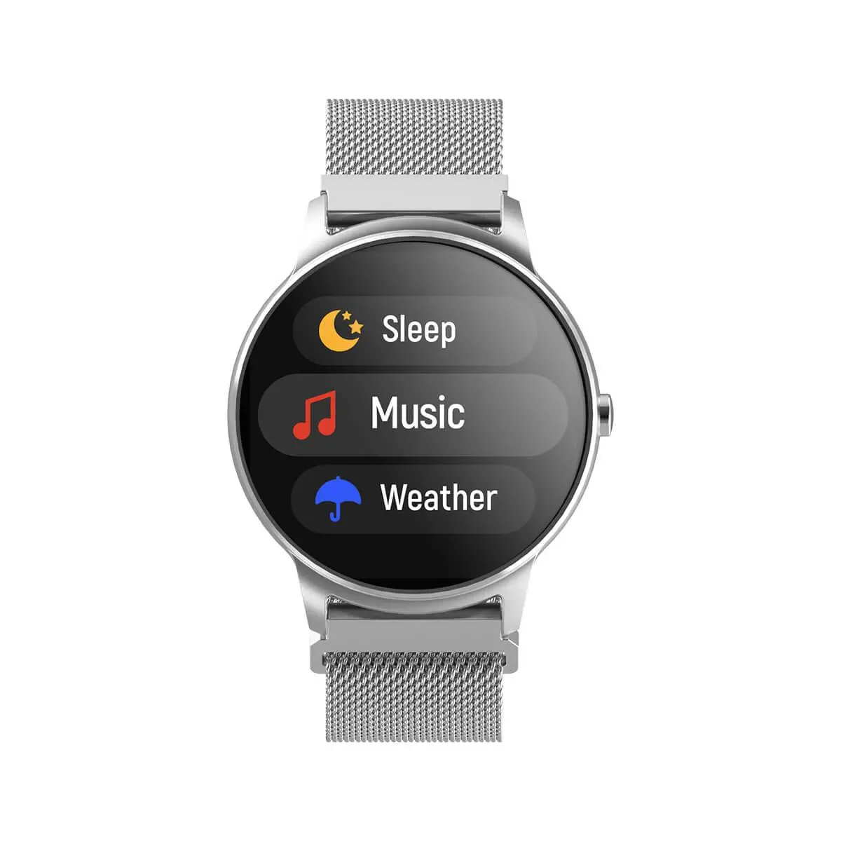 Smartwatch Forever Forevive2 SB-330 42mm Srebrny