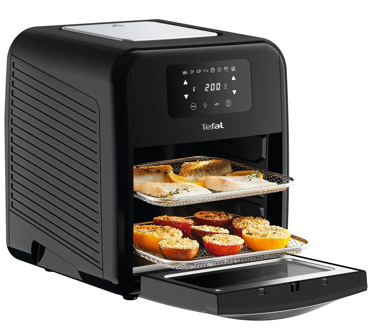 Frytkownica beztłuszczowa Tefal Easy Fry Oven & Grill FW5018 11l Aplikacja mobilna