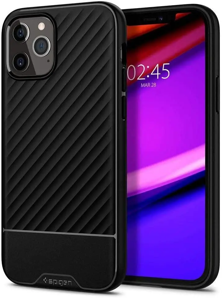 Etui Spigen Core Armor ACS01471 iPhone 12 Pro Max Czarny