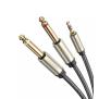 Kabel  audio UGREEN AV126 / 10613 2x jack 6,3 mm do jack 3,5 mm 1m