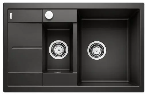 Zlewozmywak Blanco METRA 6 S Compact 525925 Granitowy Czarny