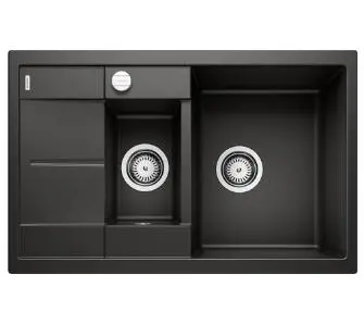 Zlewozmywak Blanco METRA 6 S Compact 525925 Granitowy Czarny