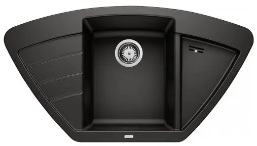 Zlewozmywak Blanco ZIA 9 E 526031 Granitowy Czarny