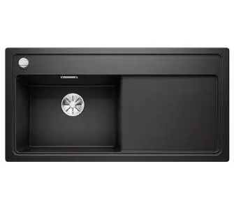 Zlewozmywak Blanco ZENAR XL 6 S 526059 Komora z lewej strony Granitowy Czarny