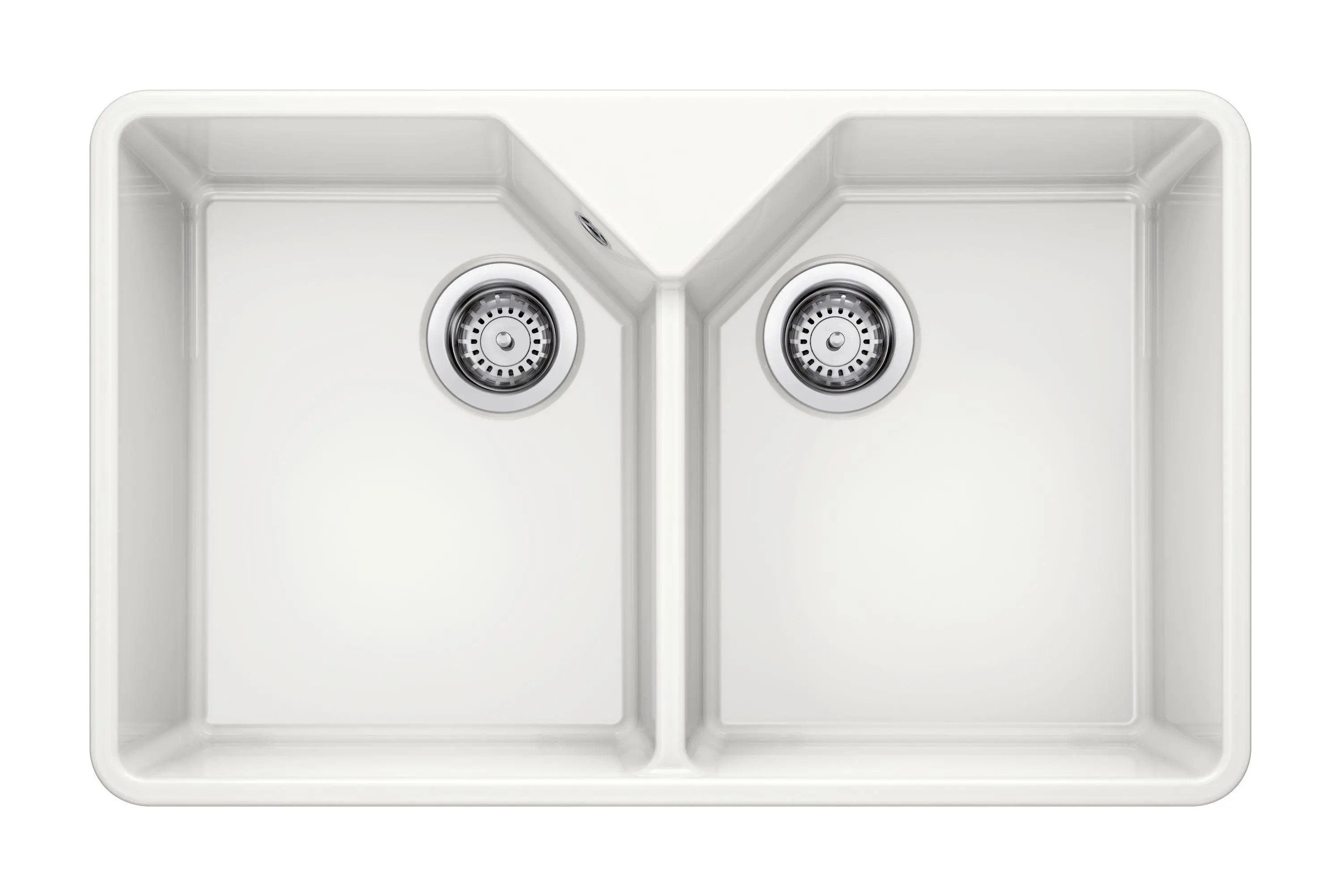 Zlewozmywak Blanco VILLAE Farmhouse 8 525164 Ceramiczny Biały połysk