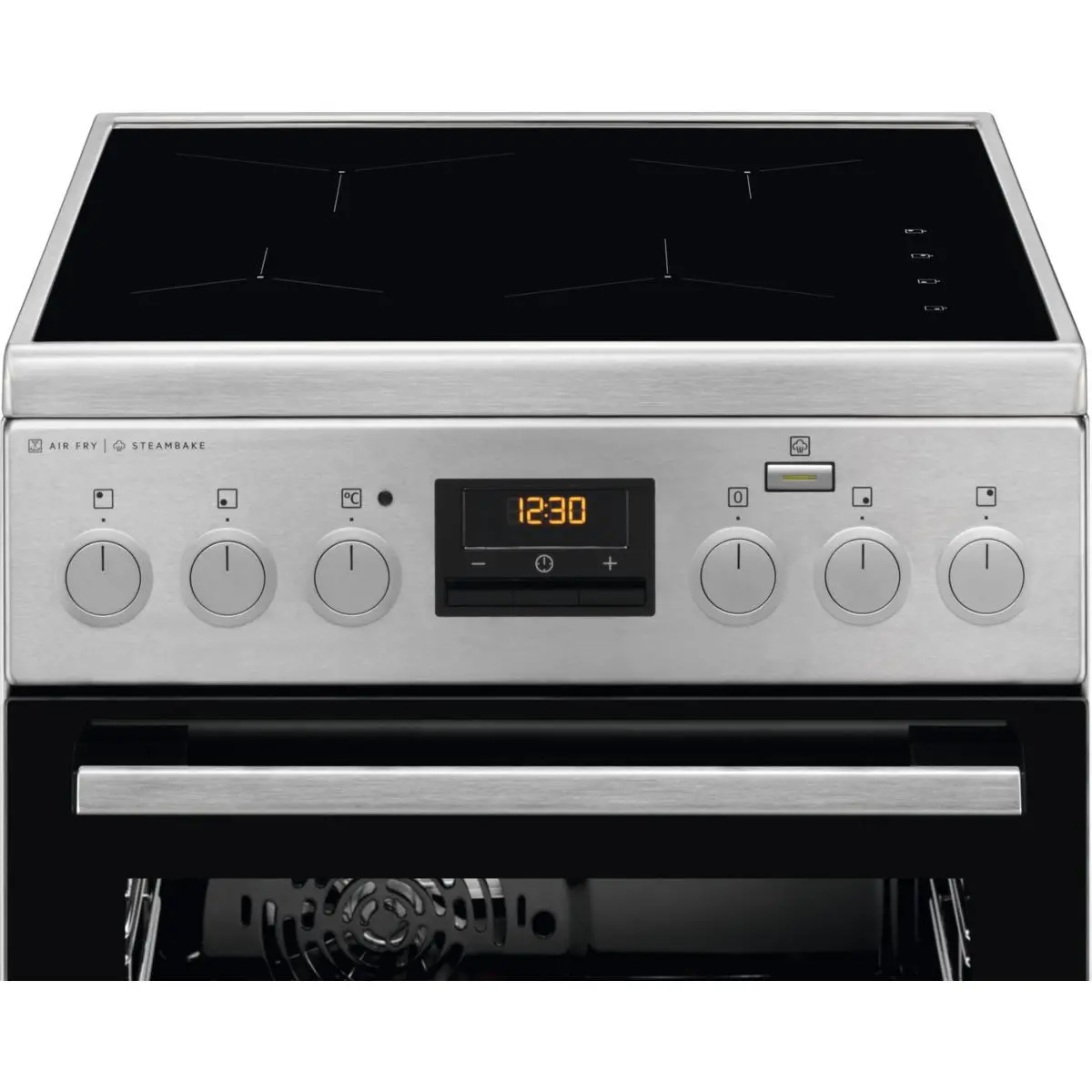 Kuchnia elektryczna Electrolux 600 LKI564200X Piekarnik parowy Termoobieg AirFry