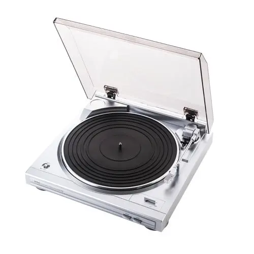 Gramofon Denon DP-29F Automatyczny Napęd paskowy Przedwzmacniacz Srebrny
