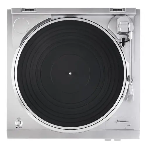 Gramofon Denon DP-29F Automatyczny Napęd paskowy Przedwzmacniacz Srebrny