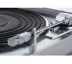 Gramofon Denon DP-29F Automatyczny Napęd paskowy Przedwzmacniacz Srebrny