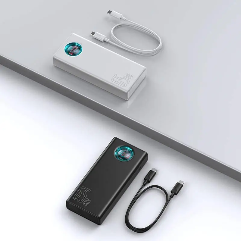 Powerbank Baseus PPLG-A01 Amblight 30000mAh PD QC 3.0 65W Czarny