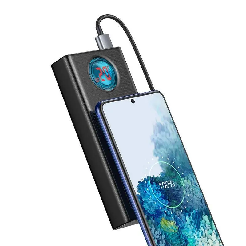 Powerbank Baseus PPLG-A01 Amblight 30000mAh PD QC 3.0 65W Czarny
