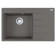 Franke Centro CNG 611-78 TL Komora z lewej strony Granitowy Kamienny szary