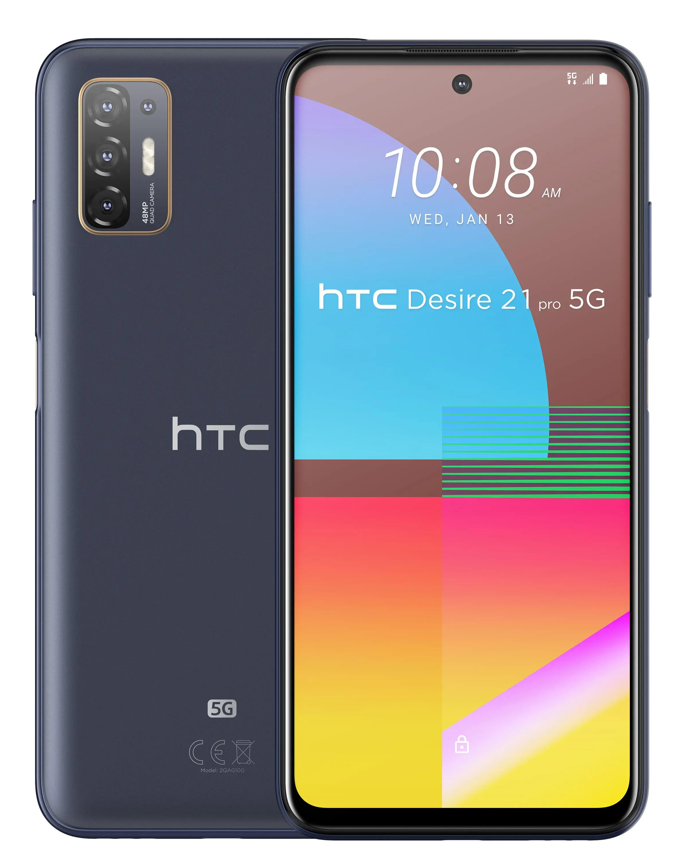 Smartfon HTC Desire 21 Pro 5G 6,7" 48Mpix Granatowy