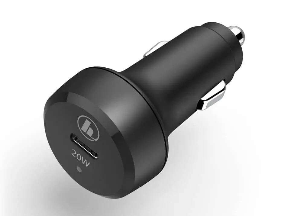 Ładowarka samochodowa Hama Power Delivery 20W Czarny