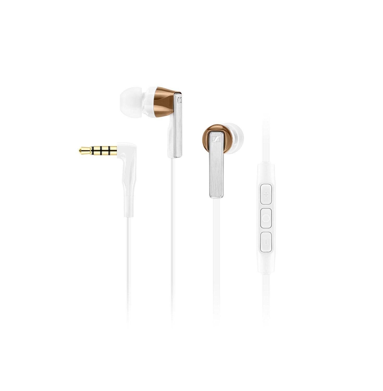 Słuchawki przewodowe Sennheiser CX 5.00i (biały)