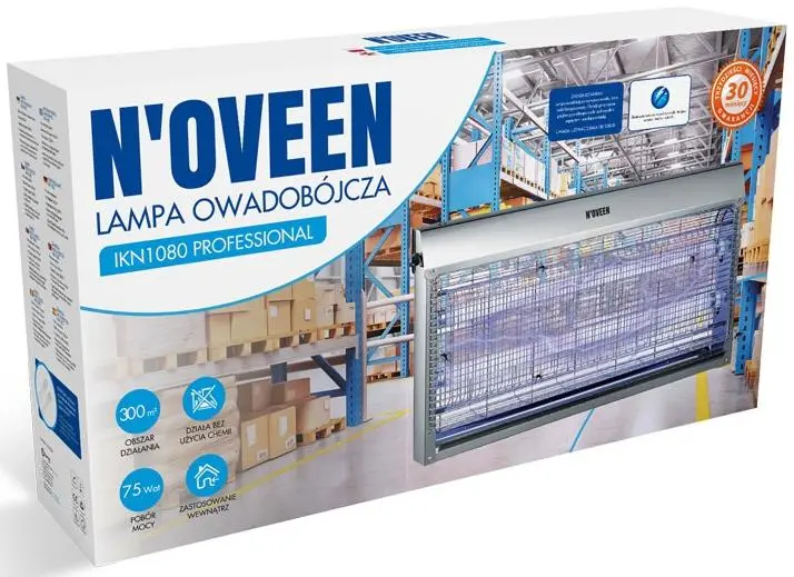 Lampa owadobójcza N'oveen IKN1080 Professional 300m2