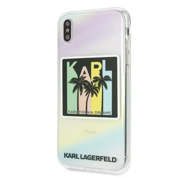 Etui Karl Lagerfeld Kalifornia Dreams Palms KLHCI65IRKD do iPhone Xs Max