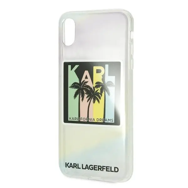Etui Karl Lagerfeld Kalifornia Dreams Palms KLHCI65IRKD do iPhone Xs Max