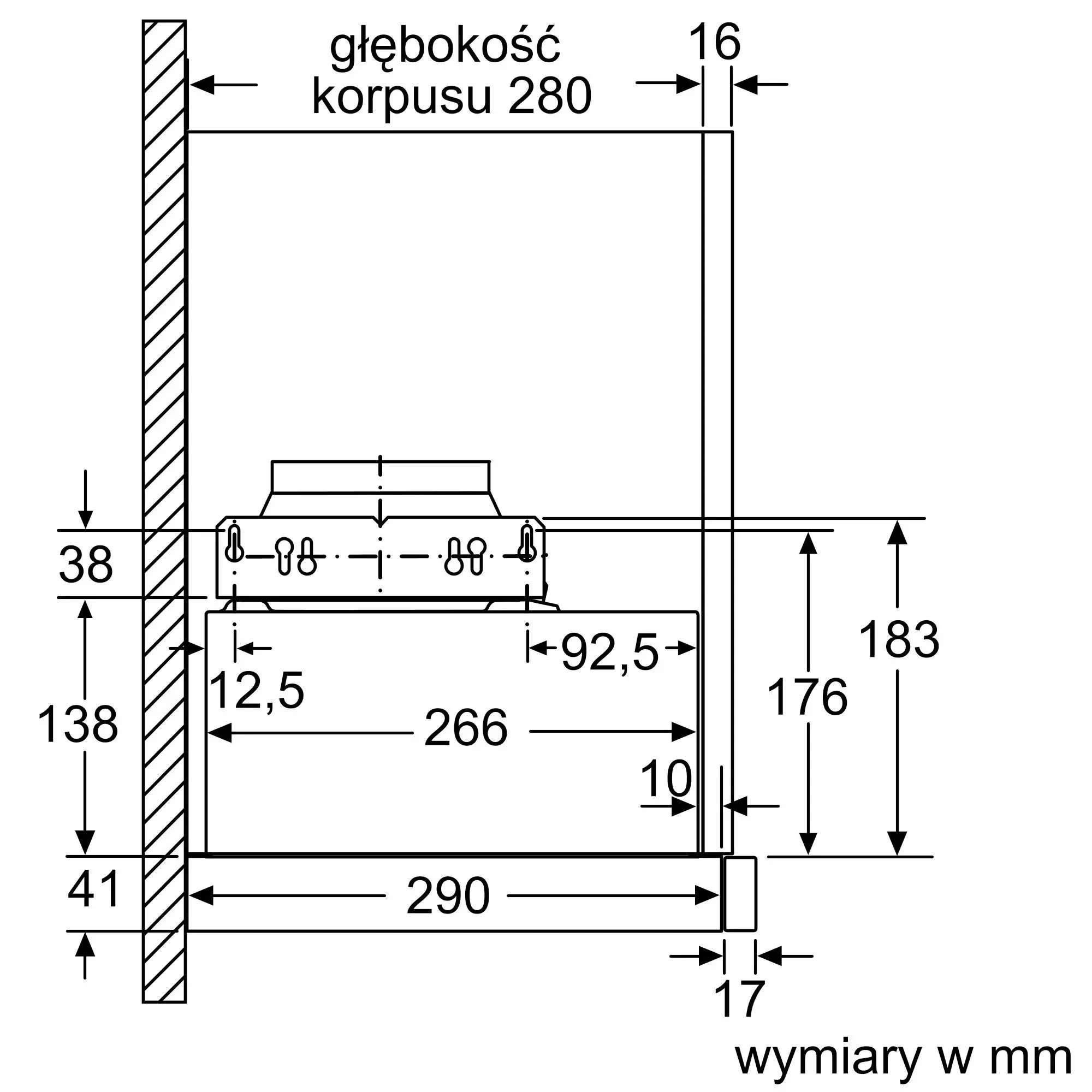 Okap Bosch DFL063W56 Srebrny
