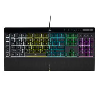 Klawiatura membranowa Corsair K55 RGB Pro Czarny