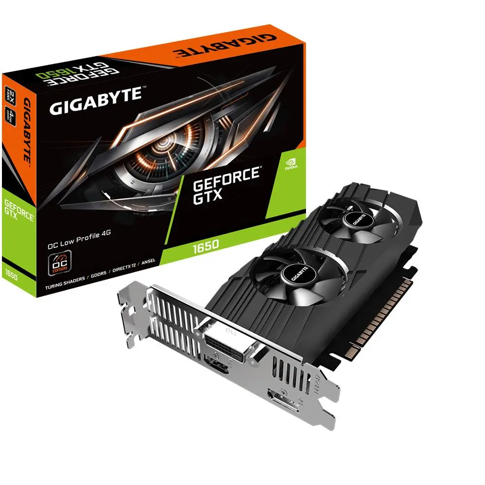 Karta graficzna Gigabyte GeForce GTX 1650 OC Low Profile 4GB GDDR5 128bit