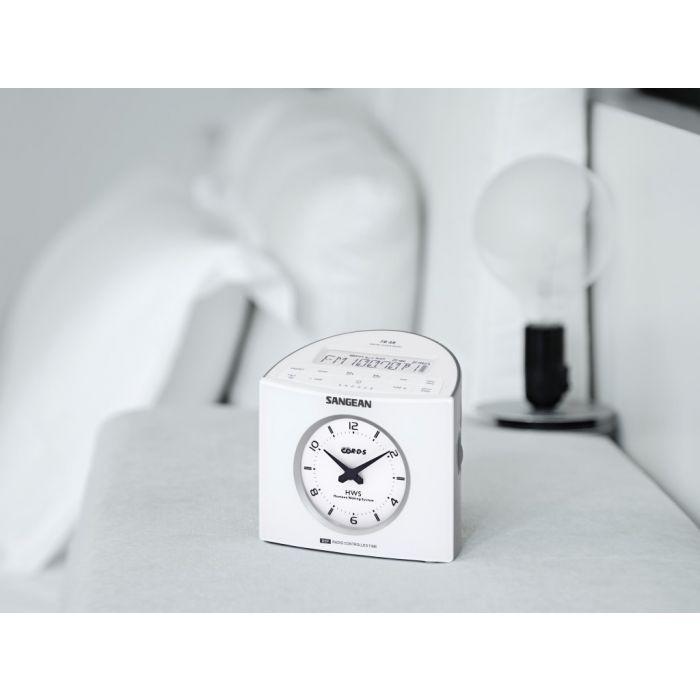 Sangean RCR-9 Radio/Radio-réveil, Blanc