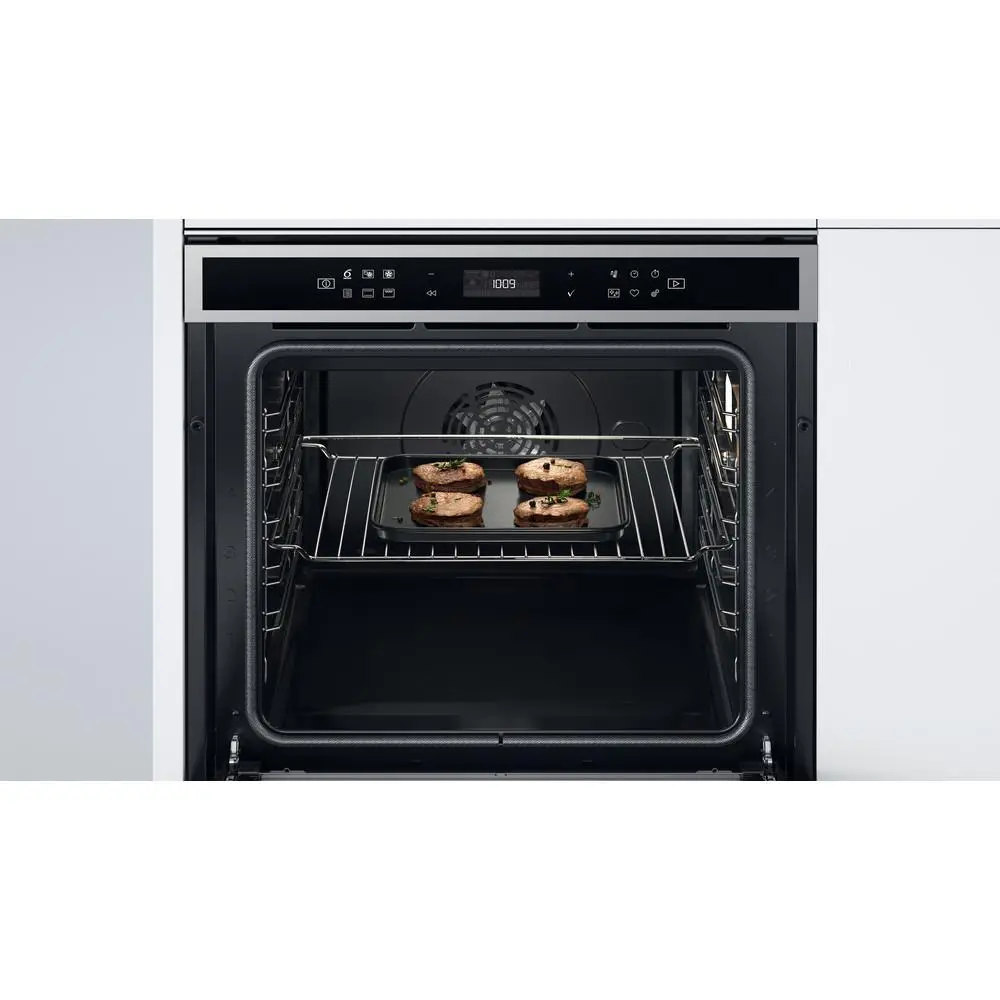 Piekarnik elektryczny parowy Whirlpool W6 OS4 4S1 P W Collection Termoobieg Inox