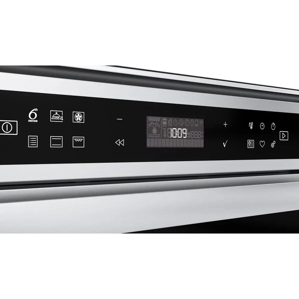 Piekarnik elektryczny parowy Whirlpool W6 OS4 4S1 P W Collection Termoobieg Inox