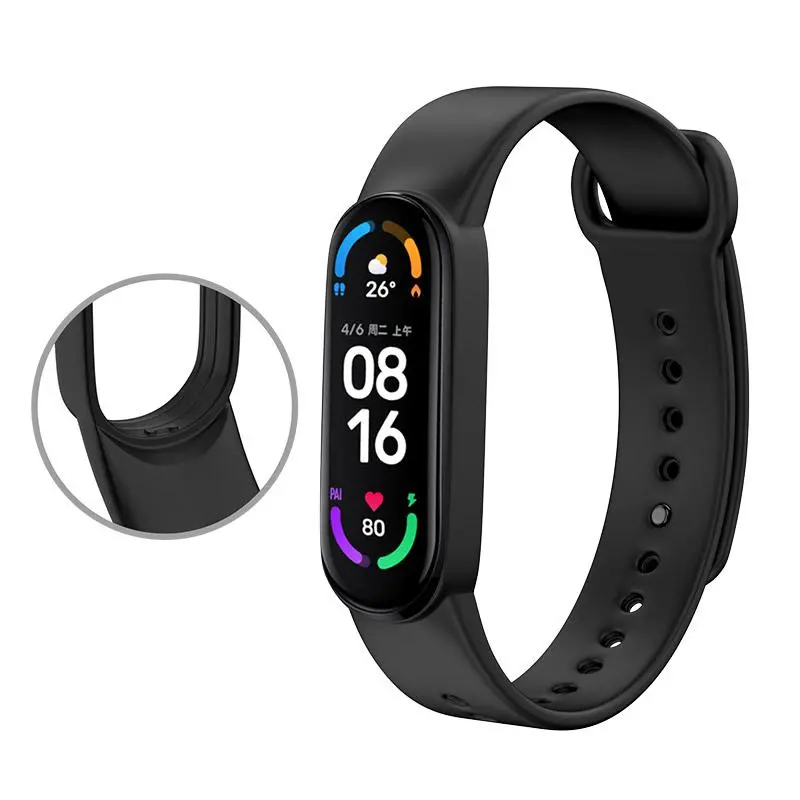 Pasek Yunmi Mi Band 5/6 XMBDST32 Czarny
