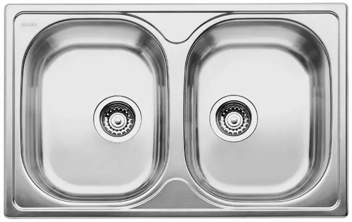 Zlewozmywak Blanco Tipo 8 Compact 513459 Stalowy Srebrny