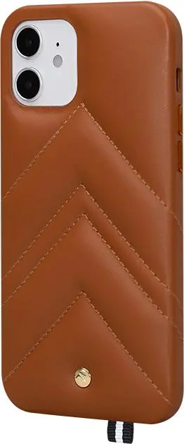 Etui Artefakt AFLOCOMIP1254C do iPhone 12 mini Koniak