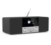 Radioodbiornik TechniSat DigitRadio 4C Radio FM DAB+ Bluetooth Czarno-srebrny
