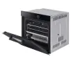 Piekarnik elektryczny parowy Samsung Infinite Line NV75T8979RK Dual Cook Termoobieg Termosonda Zdalne sterowanie Czarny