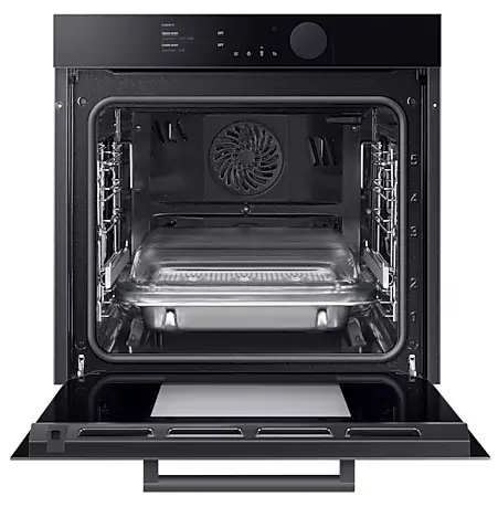Piekarnik elektryczny parowy Samsung Infinite Line NV75T8979RK Dual Cook Termoobieg Termosonda Zdalne sterowanie Czarny