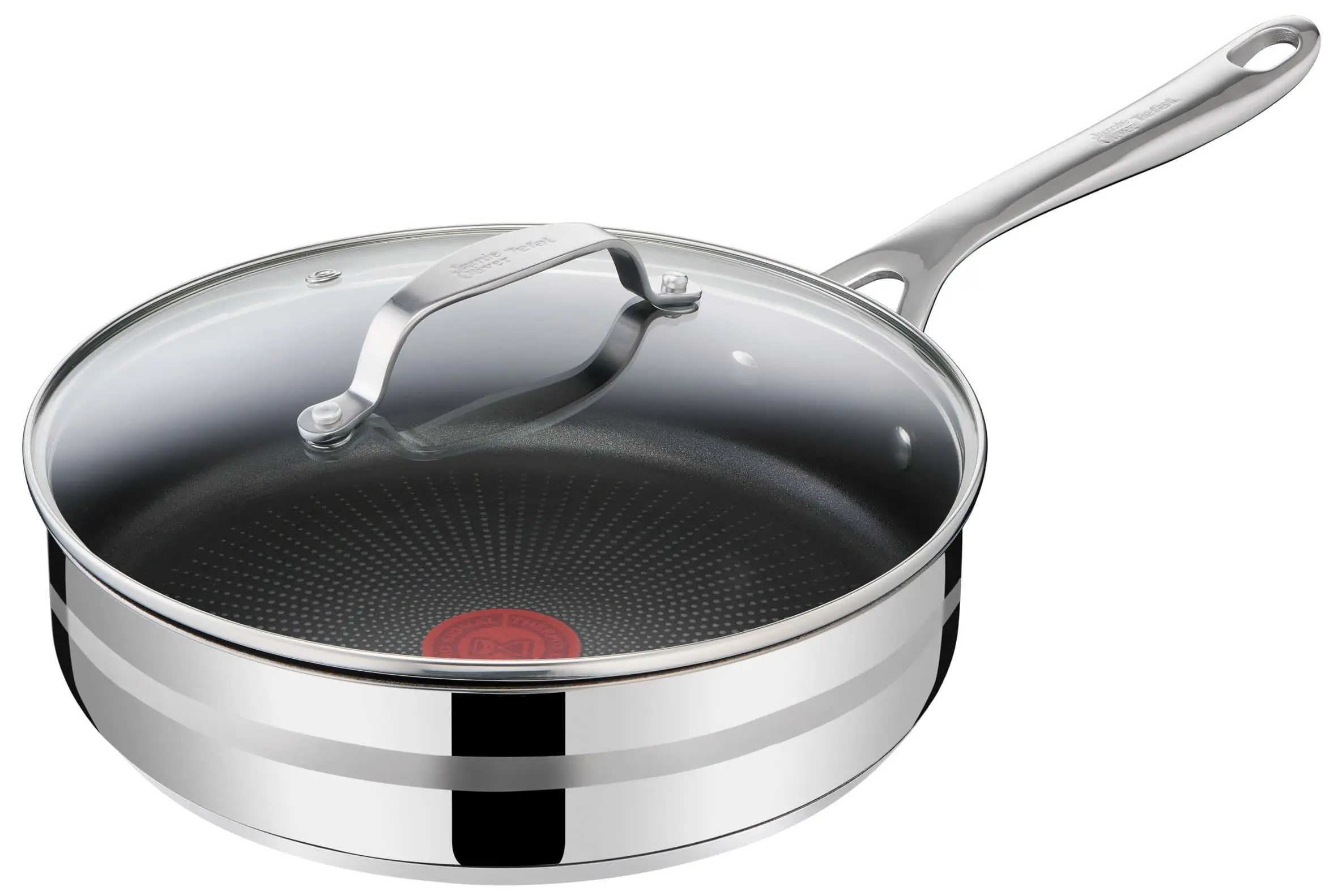 Zestaw garnków Tefal Jamie Oliver Cook' Smart Indukcja Stal nierdzewna 8 elementów