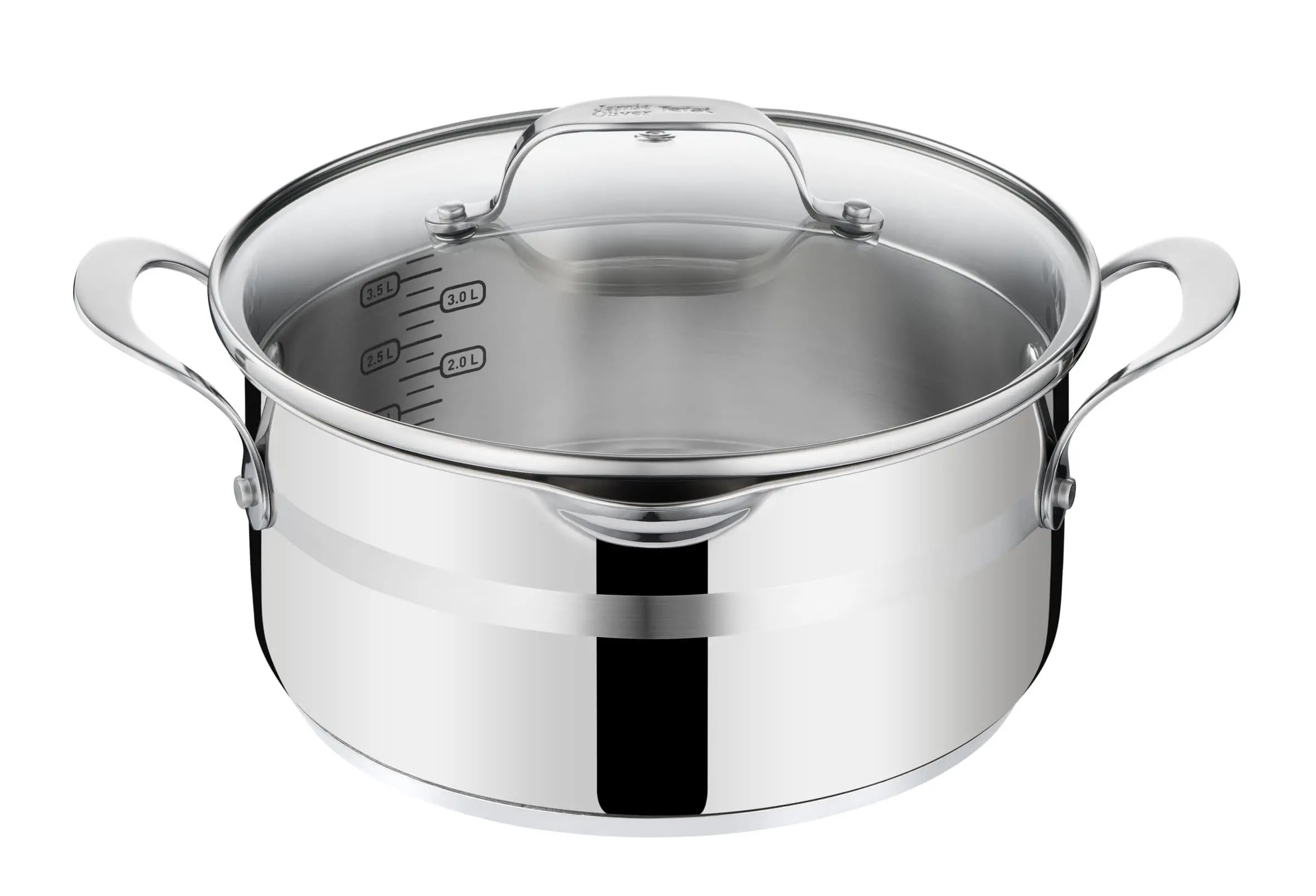 Zestaw garnków Tefal Jamie Oliver Cook' Smart Indukcja Stal nierdzewna 8 elementów