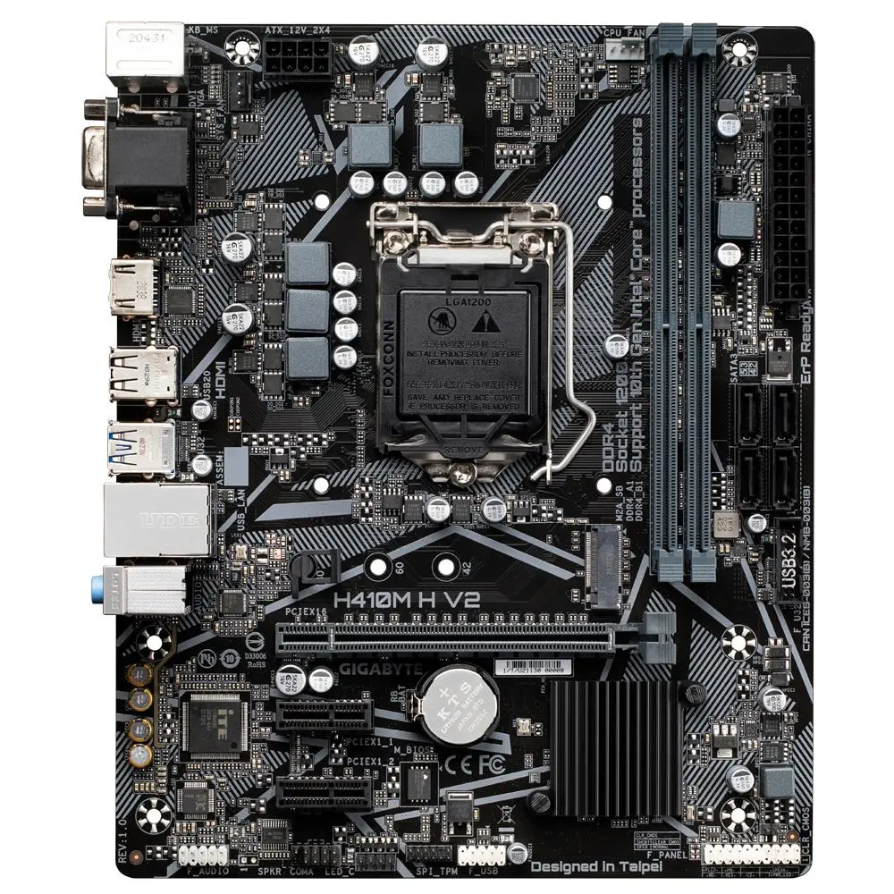 Płyta główna Gigabyte H410M H V2 (wersja 1.0)
