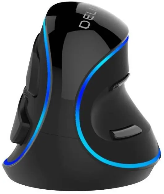 Myszka Delux M618PU Czarny