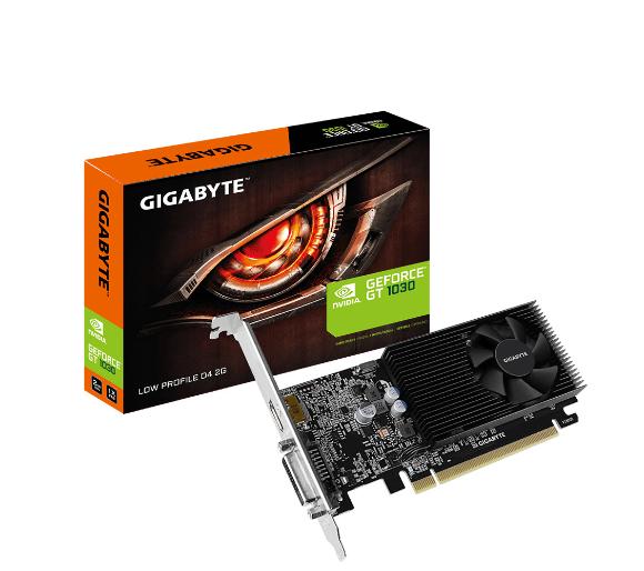 karta graficzna Gigabyte GeForce GT 1030 Low Profile D4 - 2GB - DDR4 - 64bit