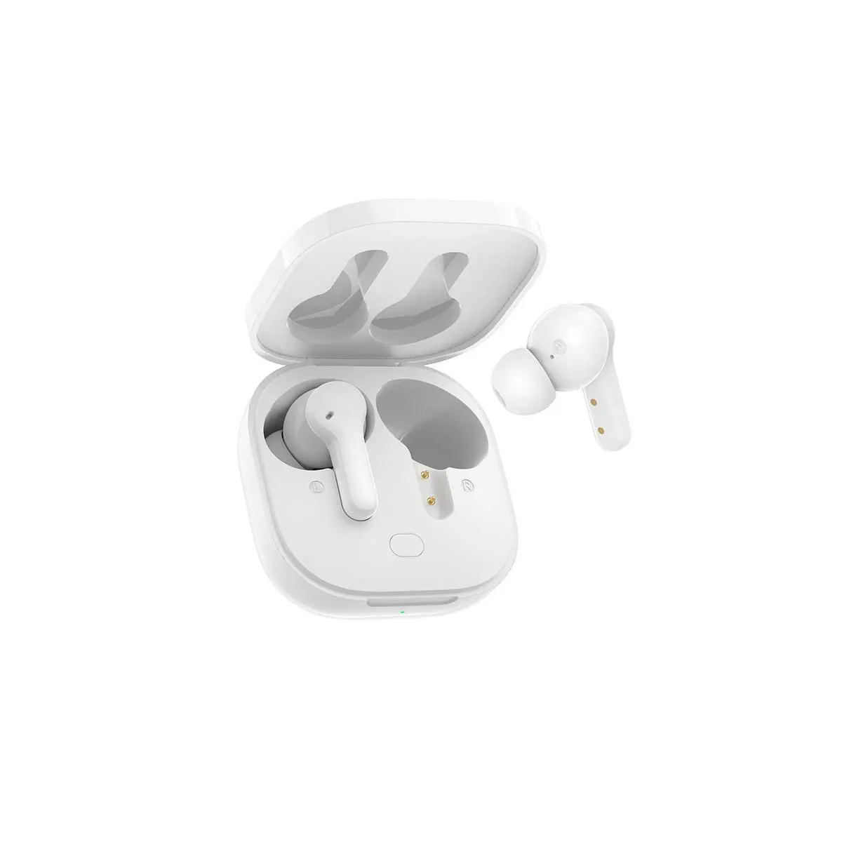 Słuchawki bezprzewodowe QCY T13 Dokanałowe Bluetooth 5.1 Biały