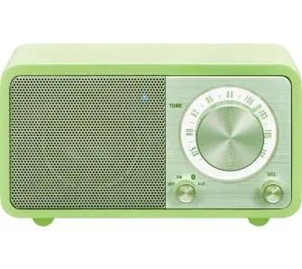 Radioodbiornik Sangean GENUINE MINI WR-7 Radio FM Bluetooth Zielony