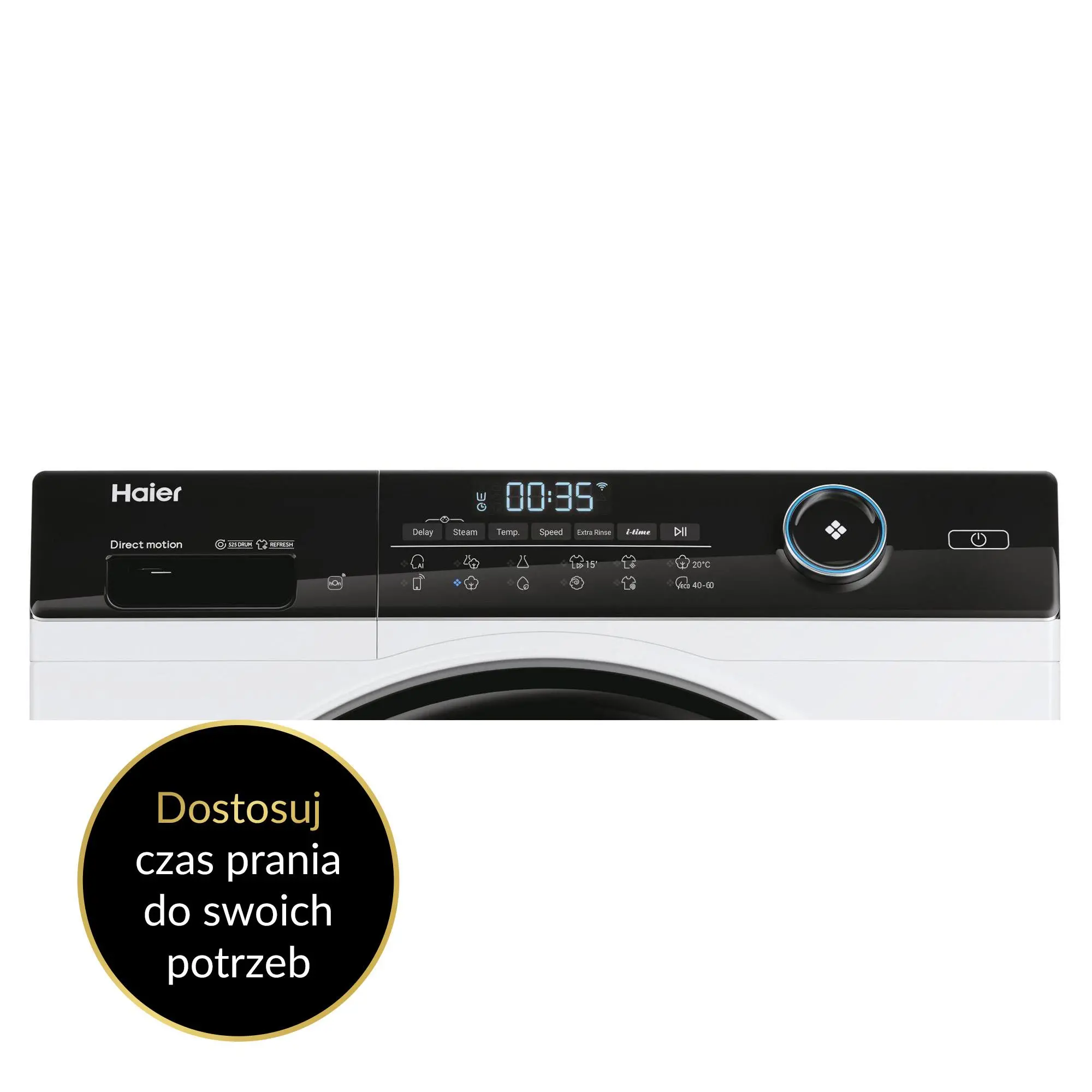 Pralka Haier I-Pro 5 HW80-B14959U1 8kg 1400obr/min Zdalne sterowanie