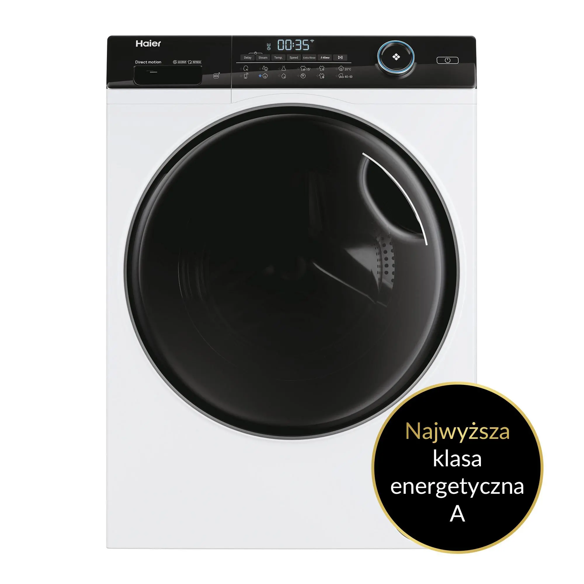 Pralka Haier I-Pro 5 HW80-B14959U1 8kg 1400obr/min Zdalne sterowanie