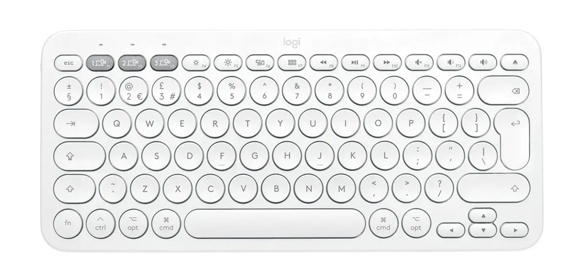 Klawiatura membranowa Logitech K380 dla Mac Biały