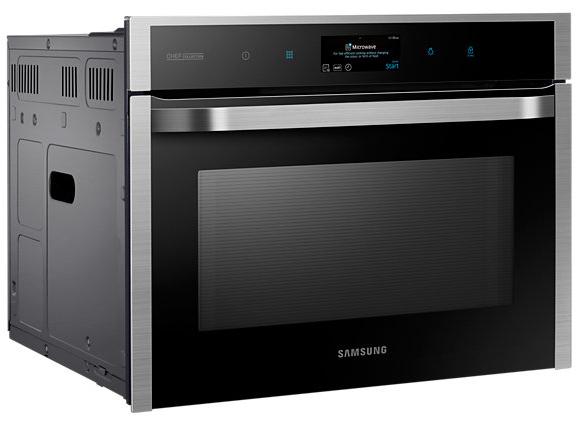 Piekarnik z mikrofalą Samsung Chef Collection NQ50J9530BS Termoobieg Srebrno-czarny
