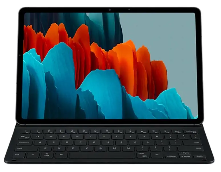 Etui na tablet Samsung Book Cover z klawiaturą do Galaxy Tab S7/S8 Czarny